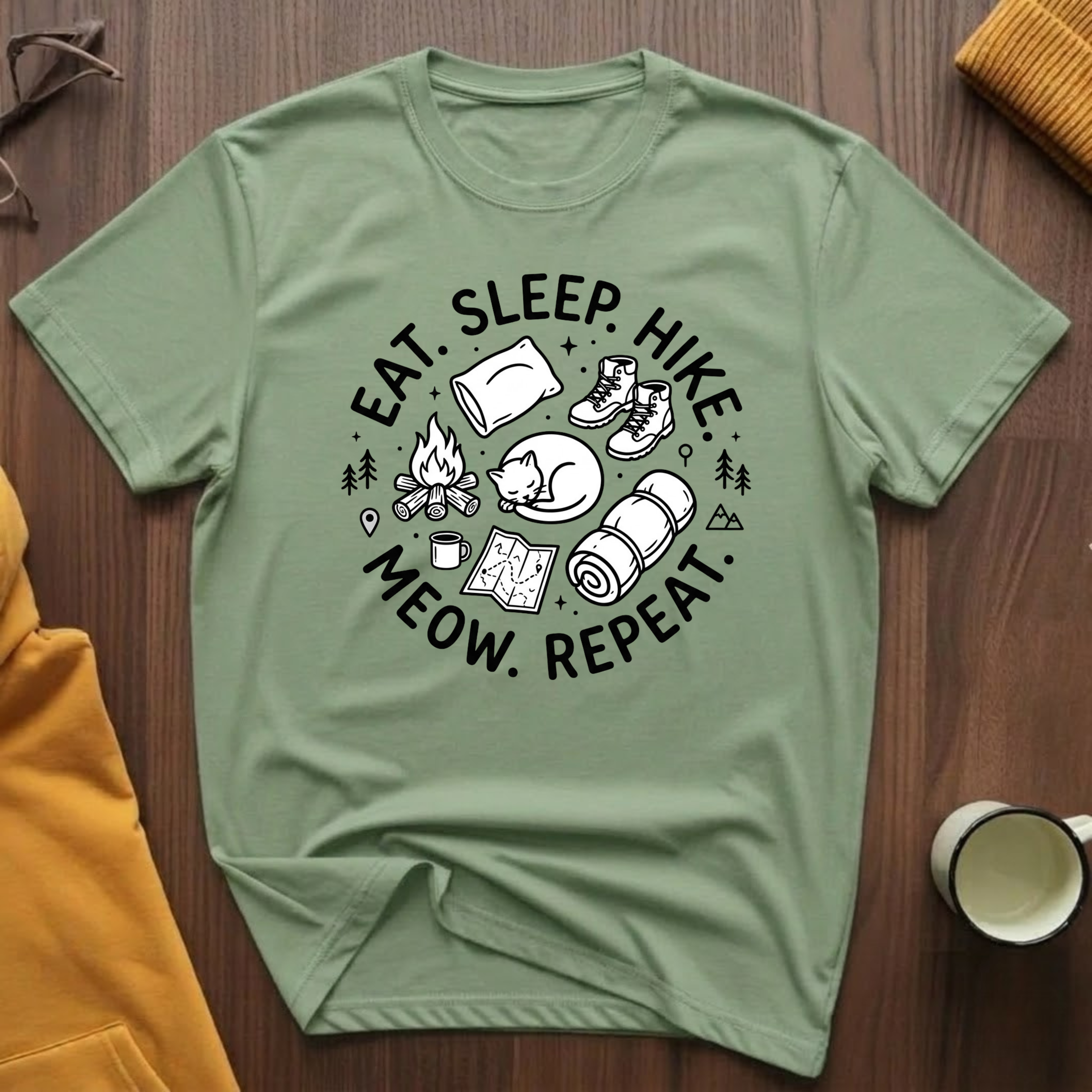 Meow Repeat T-Shirt