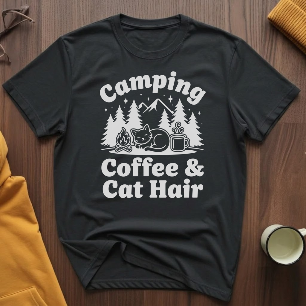 Coffee & Cat Hair T-Shirt
