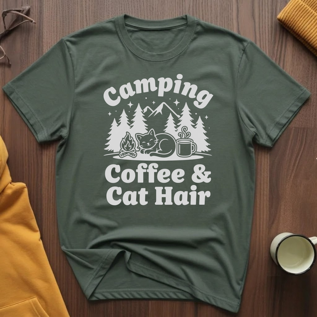 Coffee & Cat Hair T-Shirt