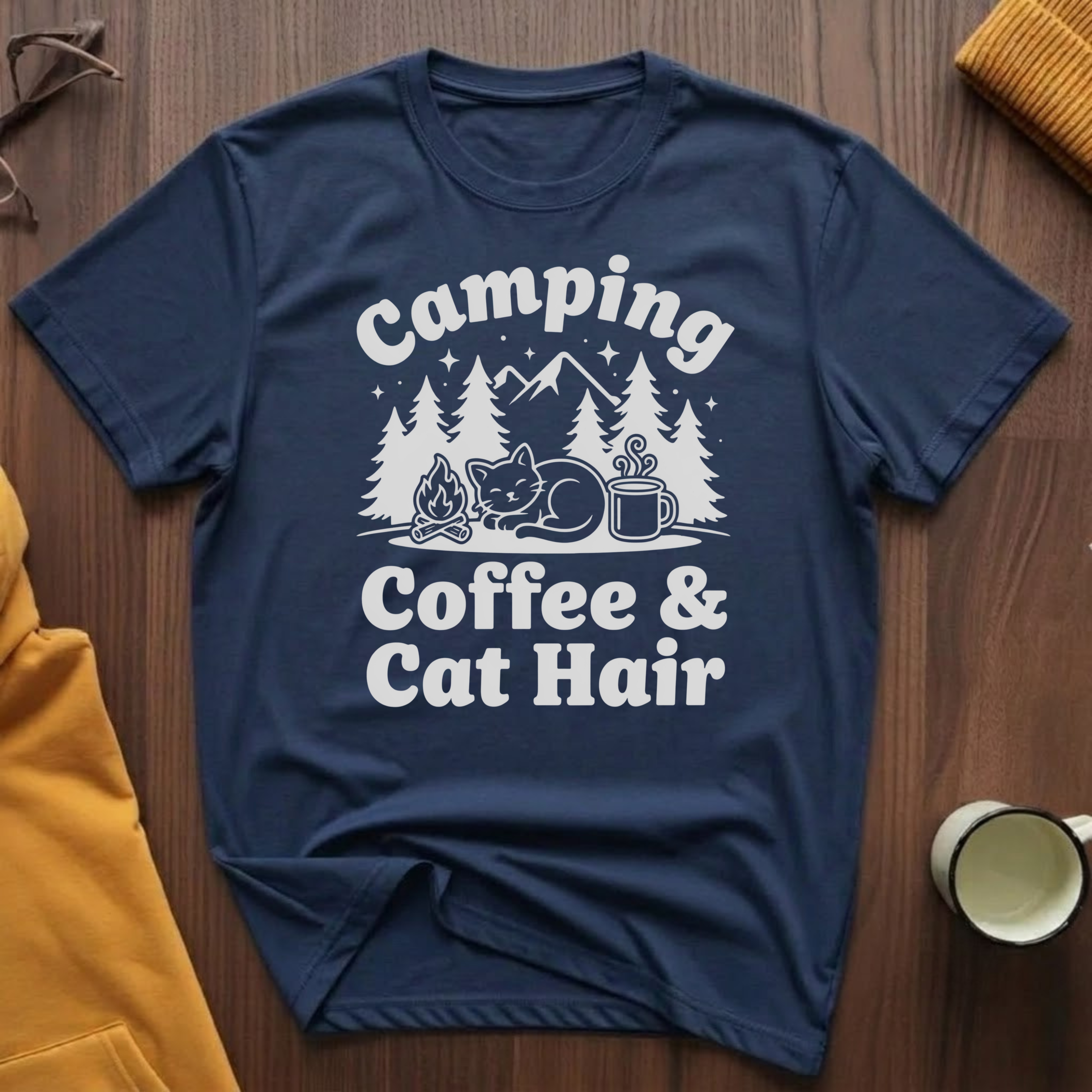 Coffee & Cat Hair T-Shirt