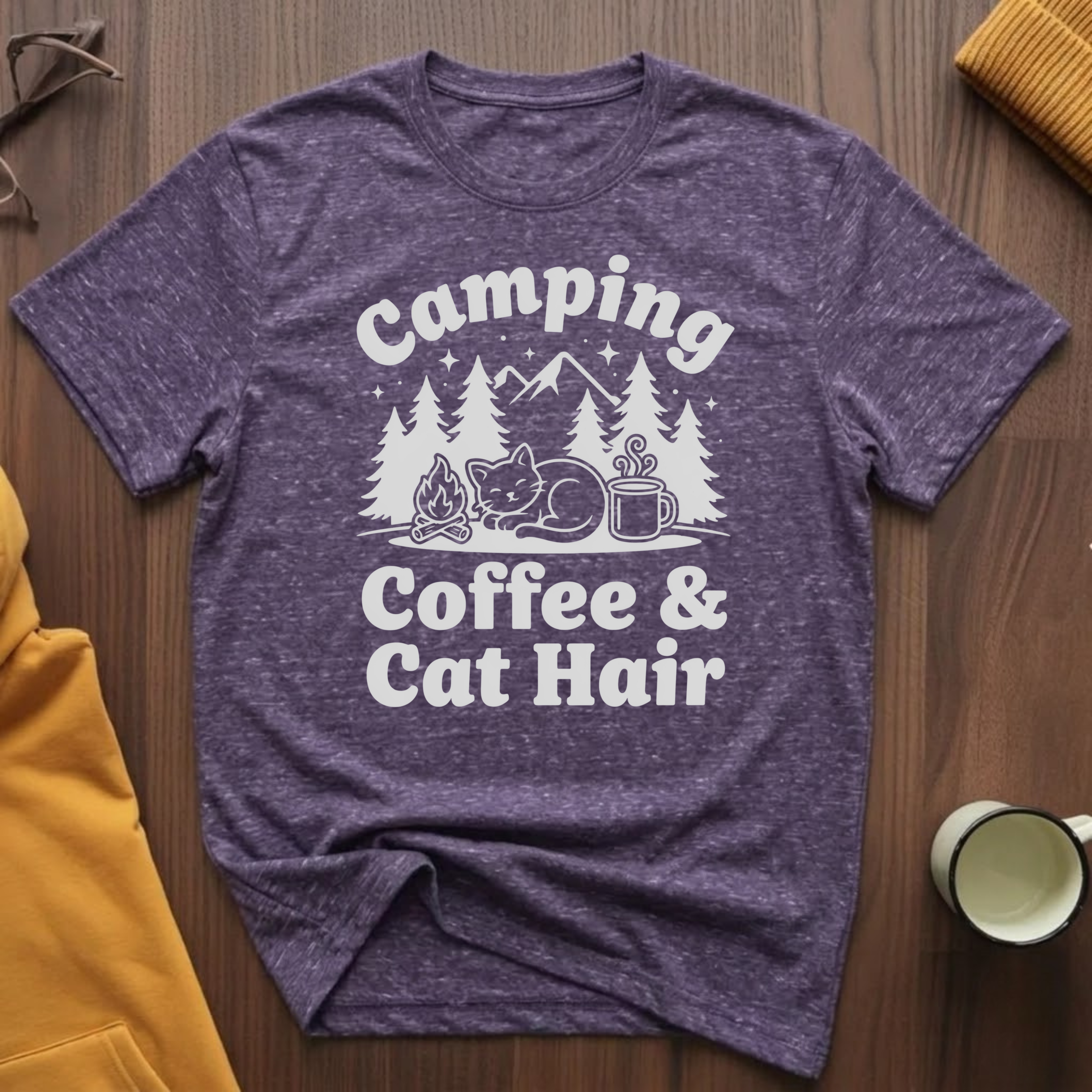 Coffee & Cat Hair T-Shirt