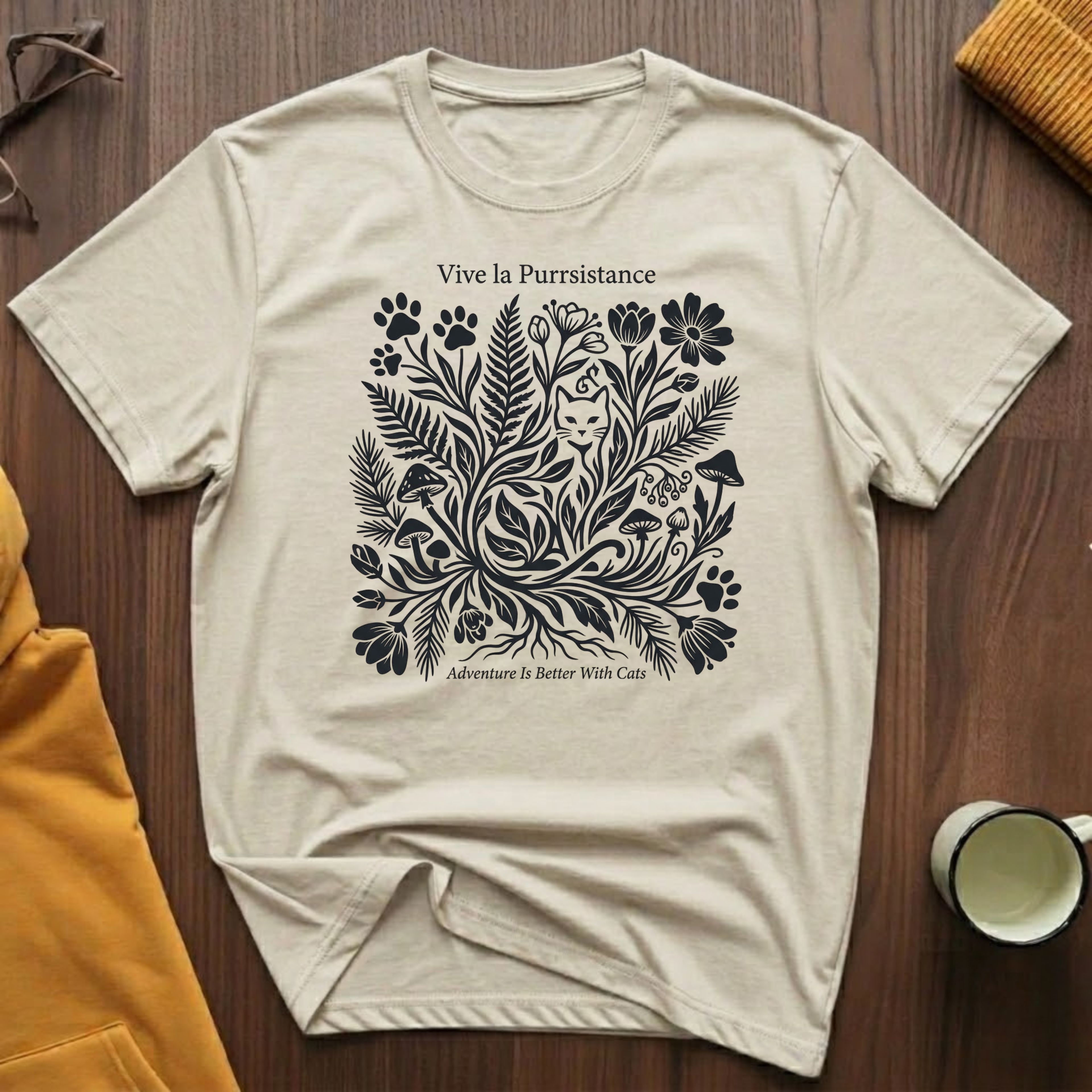 Purrsistance T-Shirt
