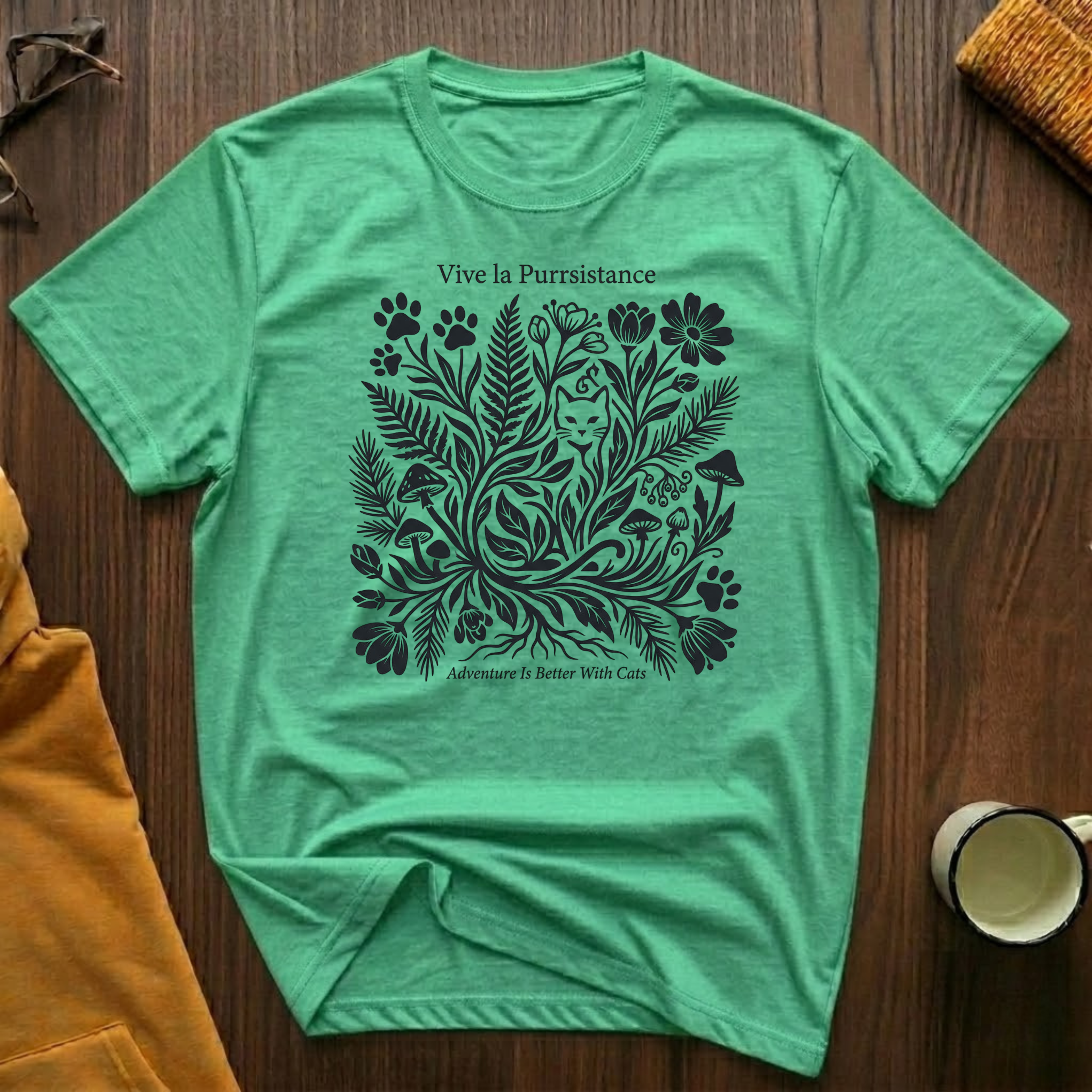 Purrsistance T-Shirt