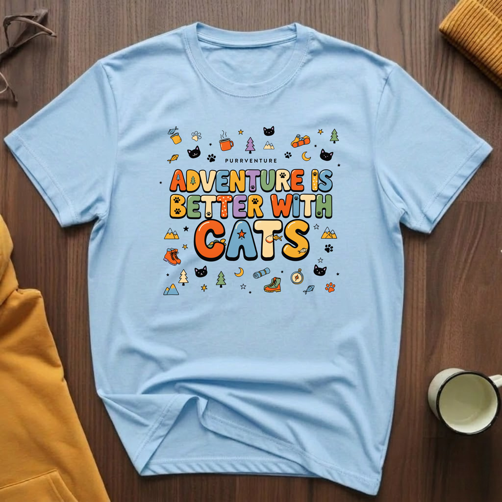 Better With Cats I T-Shirt