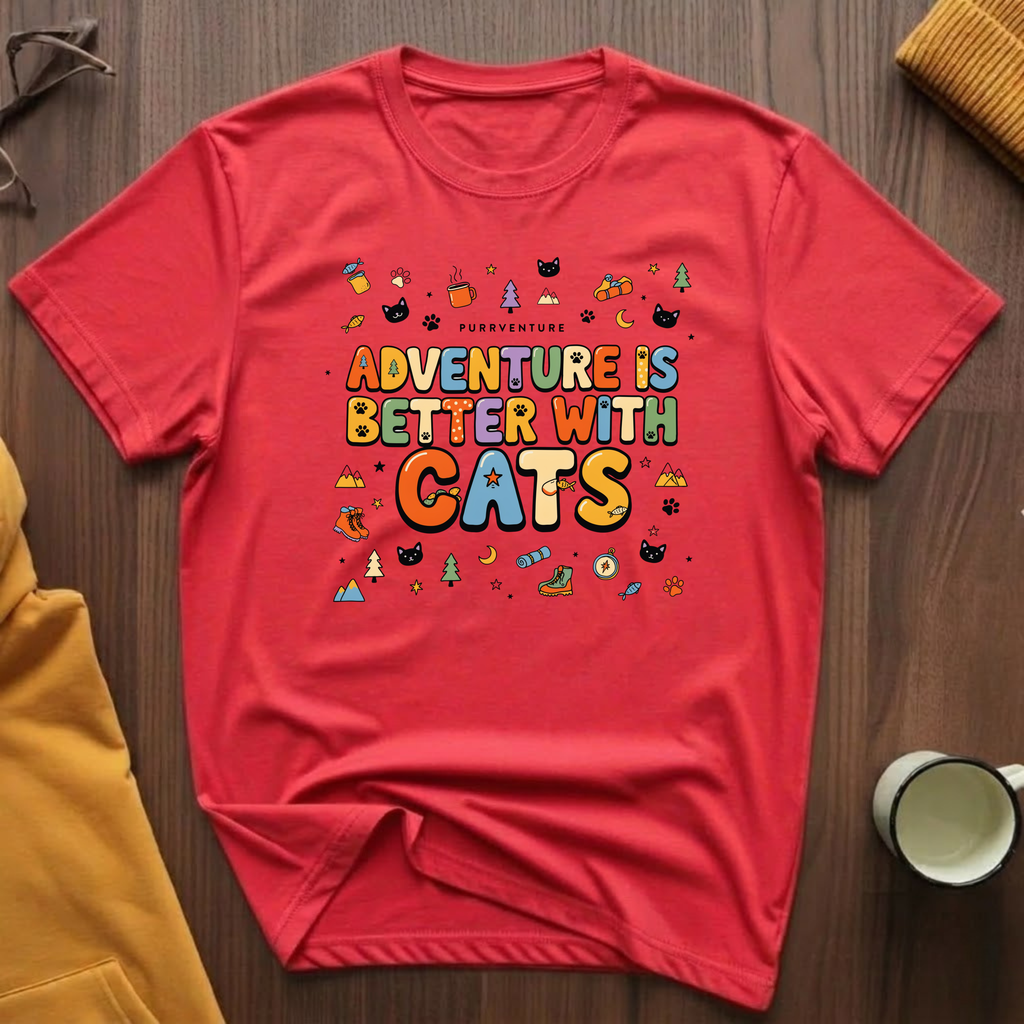 Better With Cats I T-Shirt