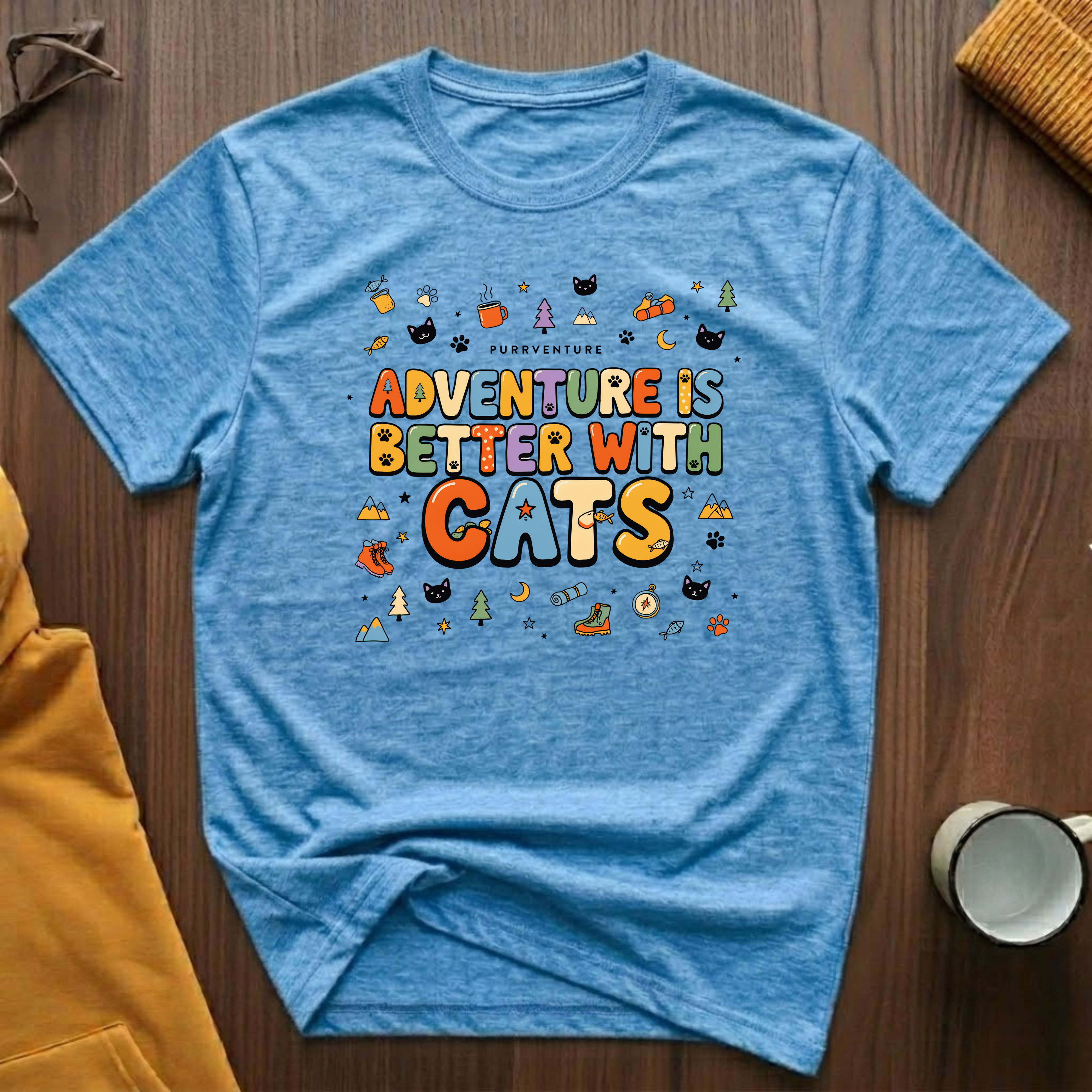 Better With Cats I T-Shirt