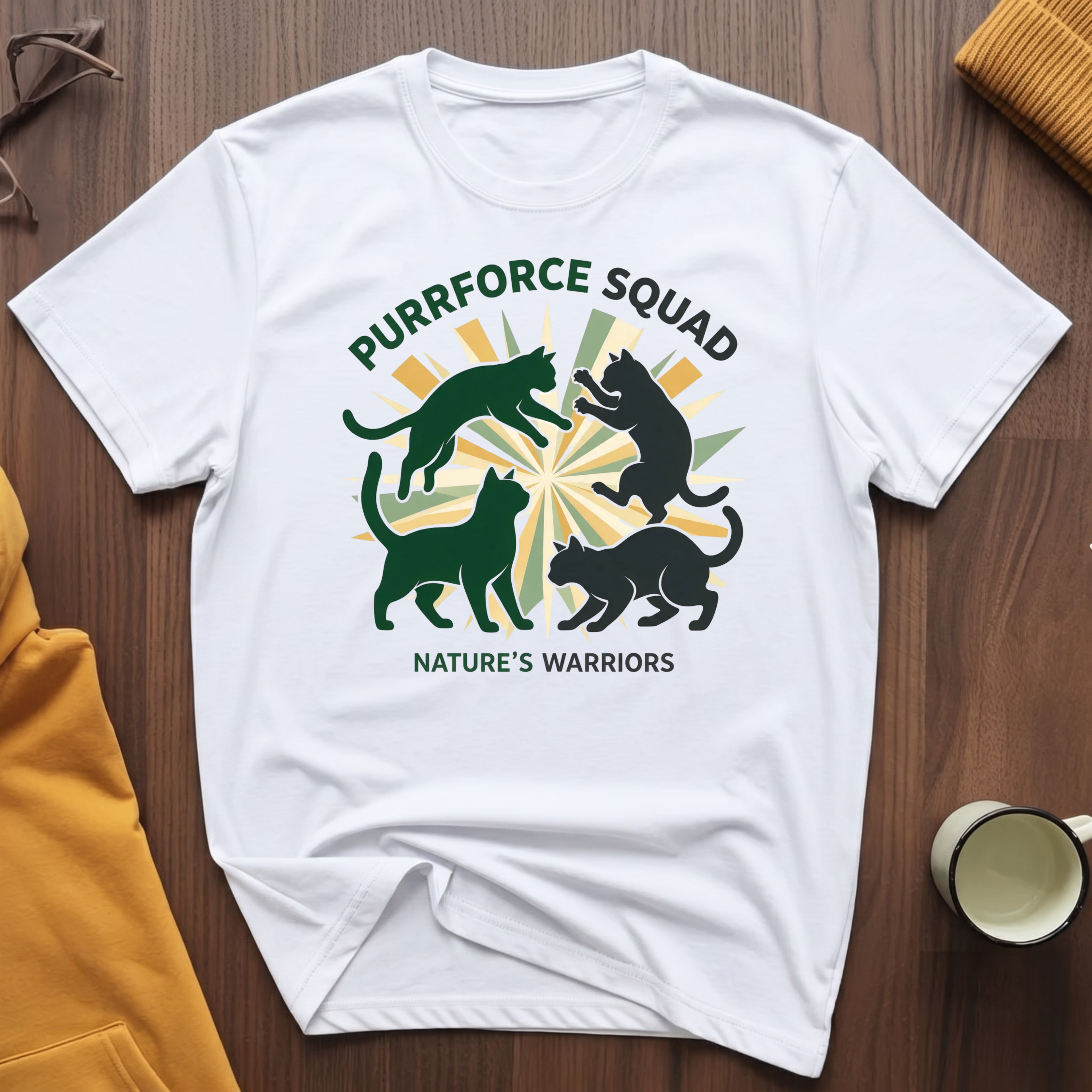 Purrforce Squad T-Shirt