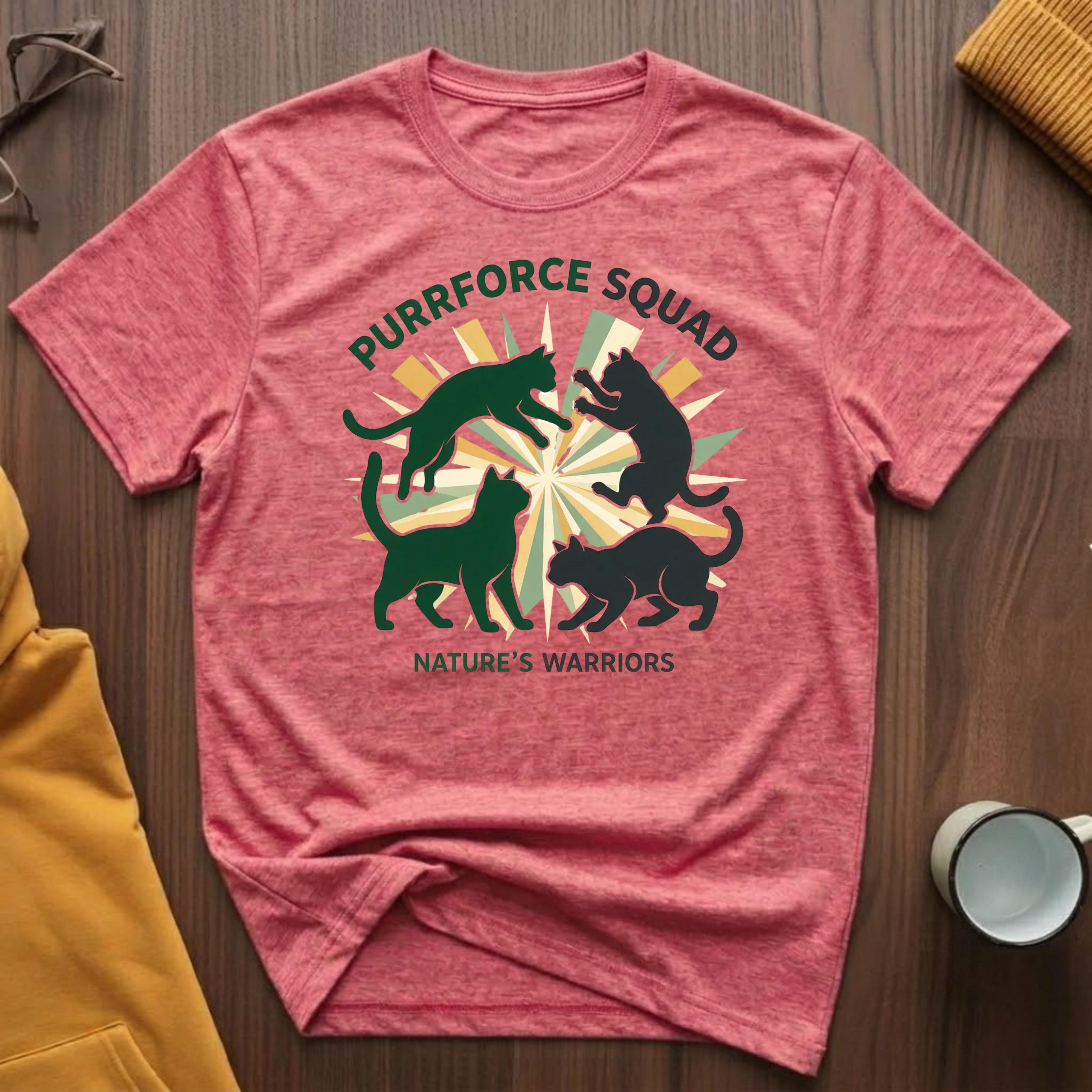 Purrforce Squad T-Shirt
