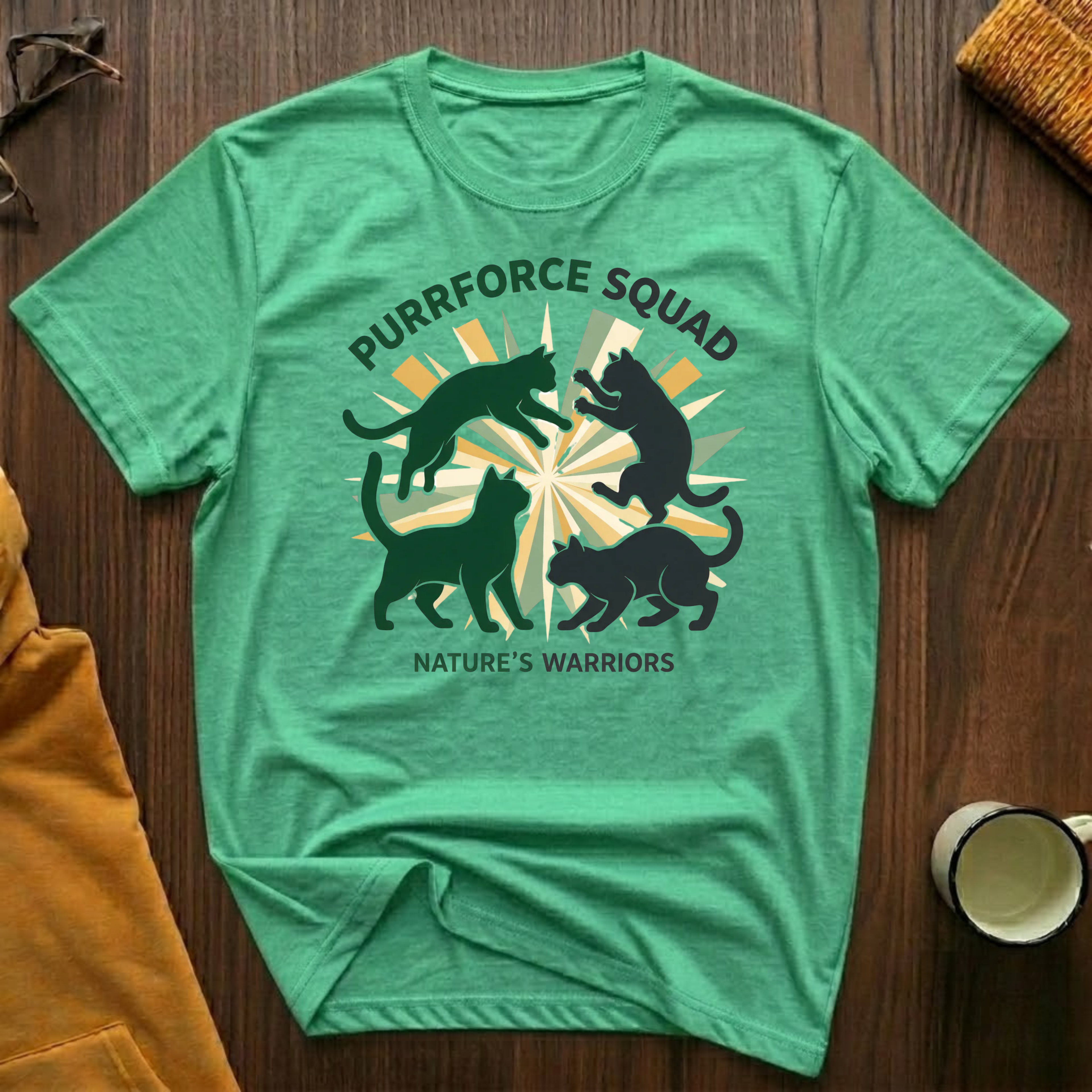Purrforce Squad T-Shirt