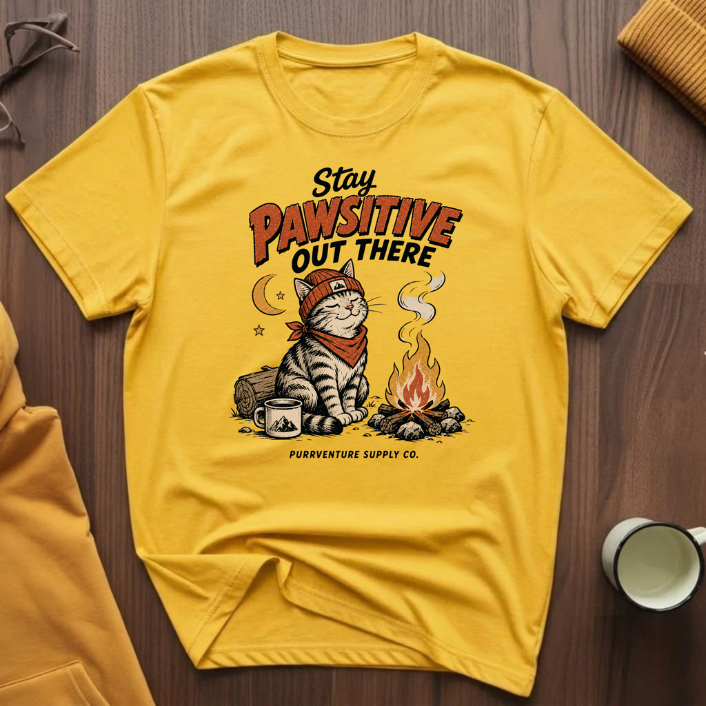 Stay Pawsitive T-Shirt