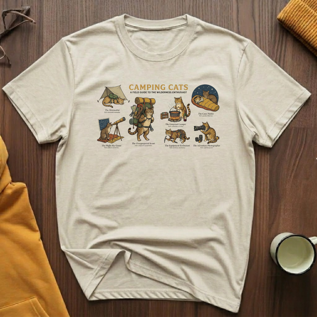 Camping Cats T-Shirt