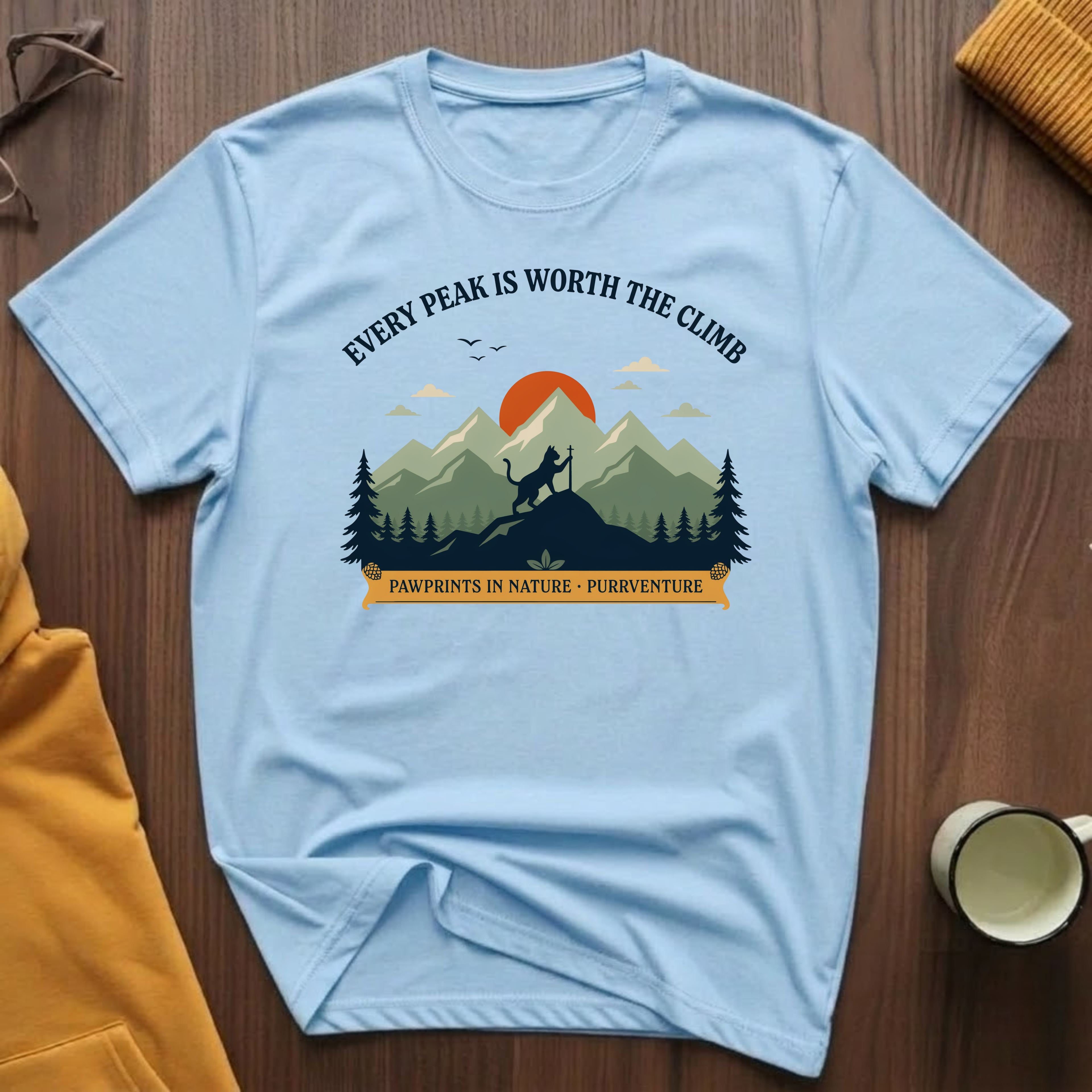 Pawprints In Nature T-Shirt