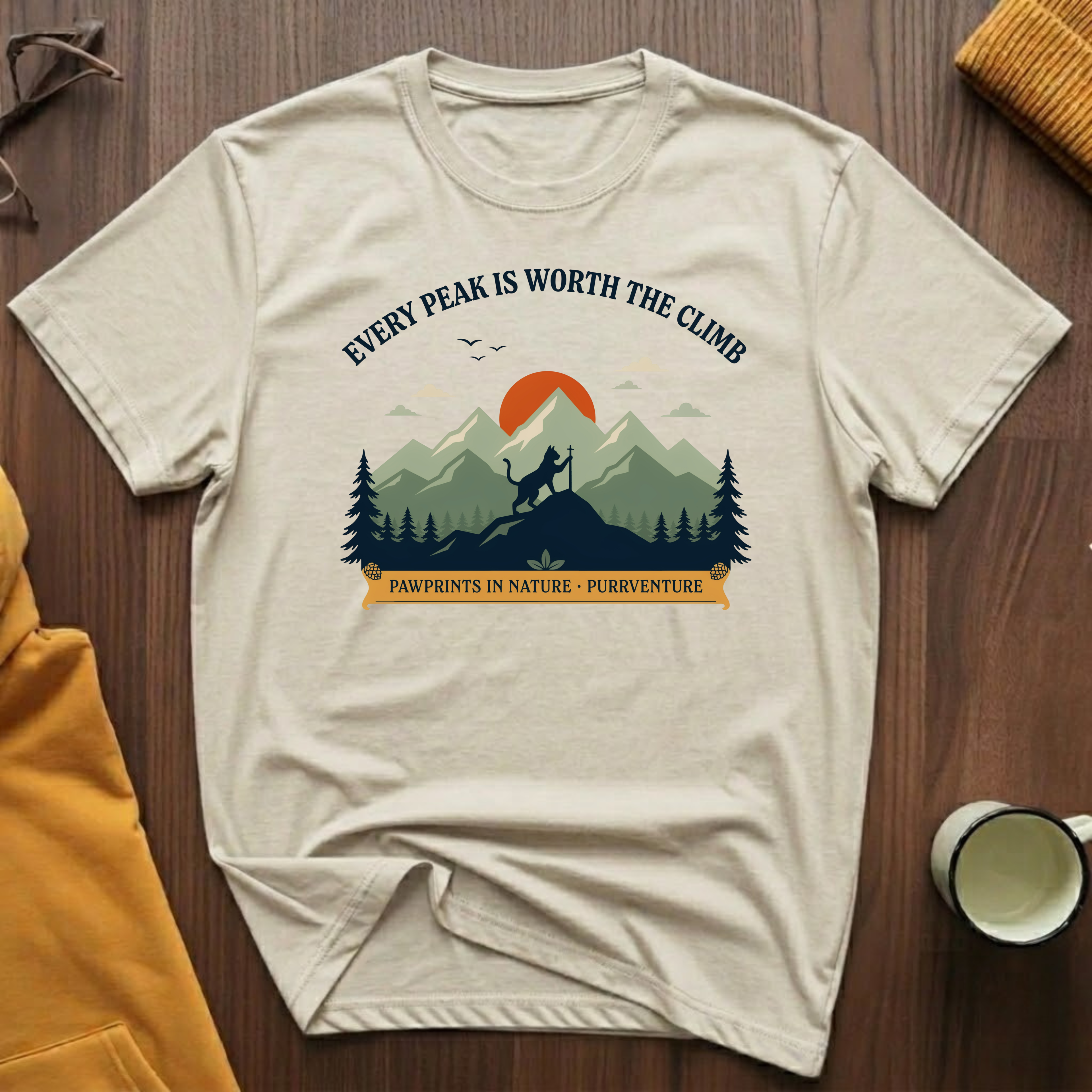 Pawprints In Nature T-Shirt