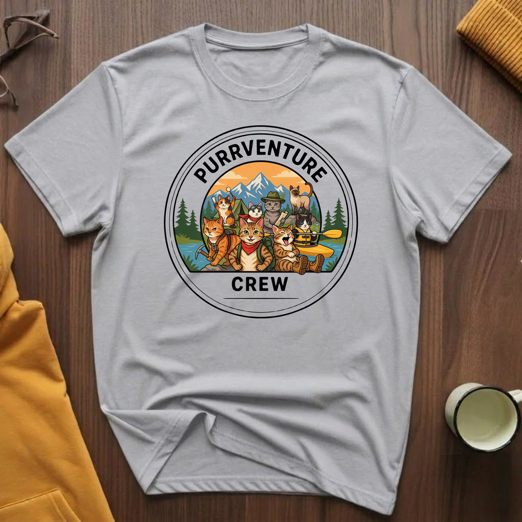 Purrventure Crew T-Shirt