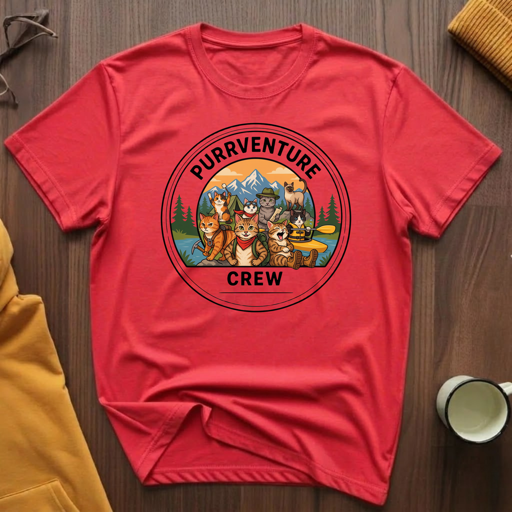 Purrventure Crew T-Shirt