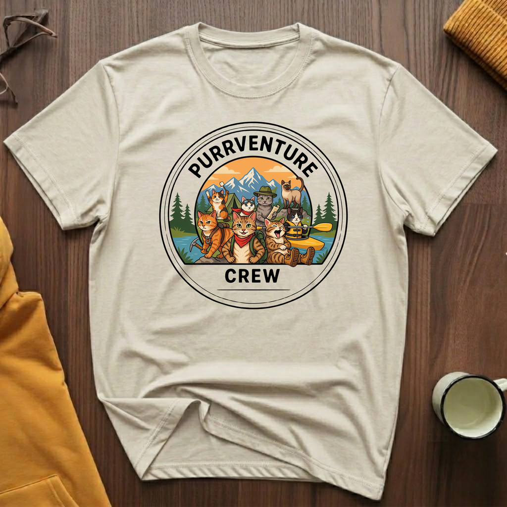 Purrventure Crew T-Shirt