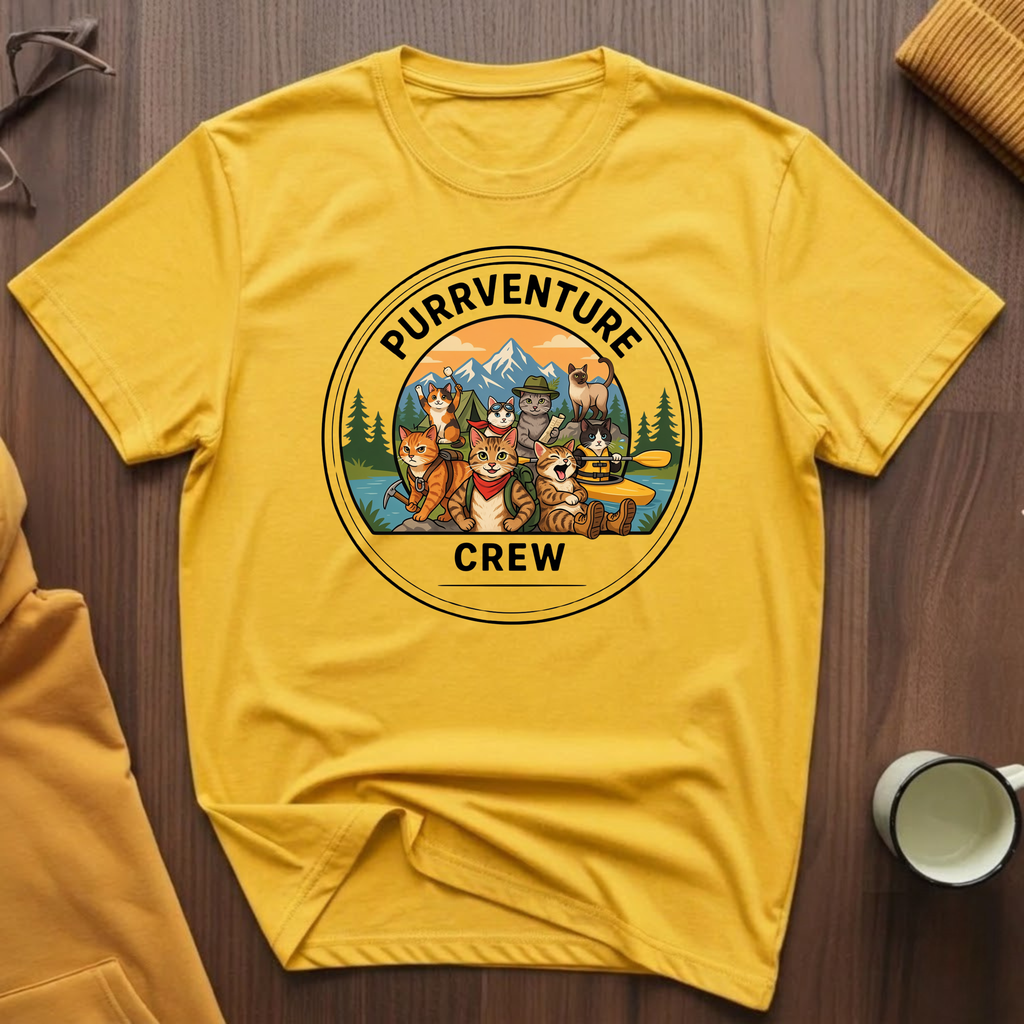 Purrventure Crew T-Shirt