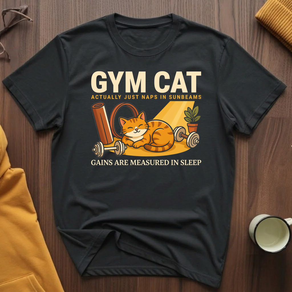 Gym Cat T-Shirt