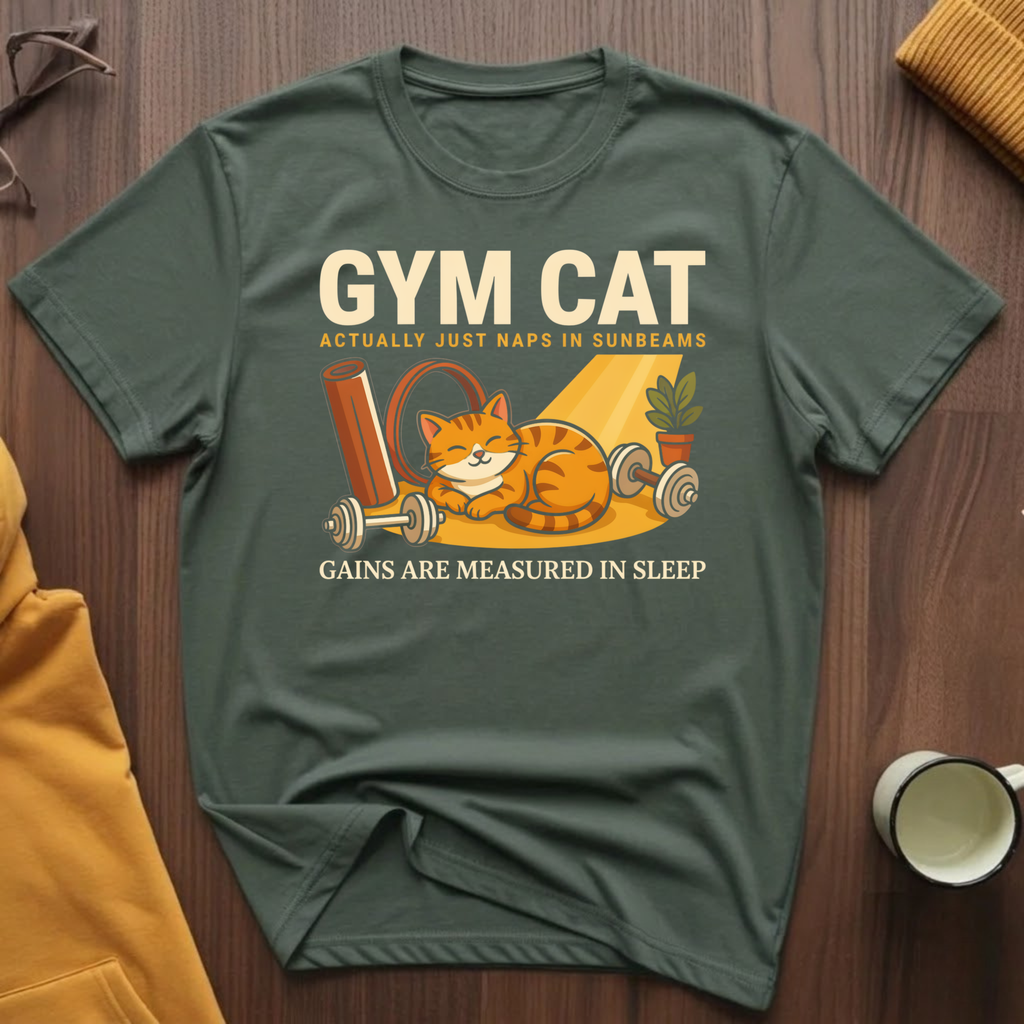 Gym Cat T-Shirt