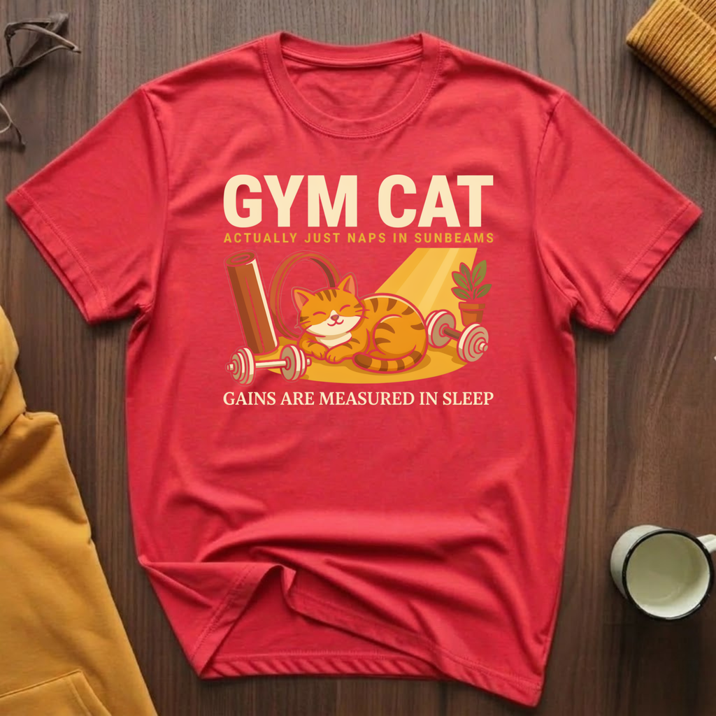 Gym Cat T-Shirt