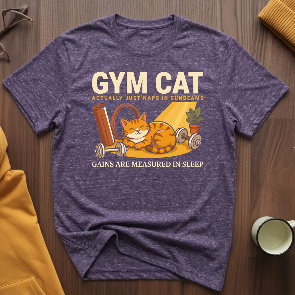 Gym Cat T-Shirt