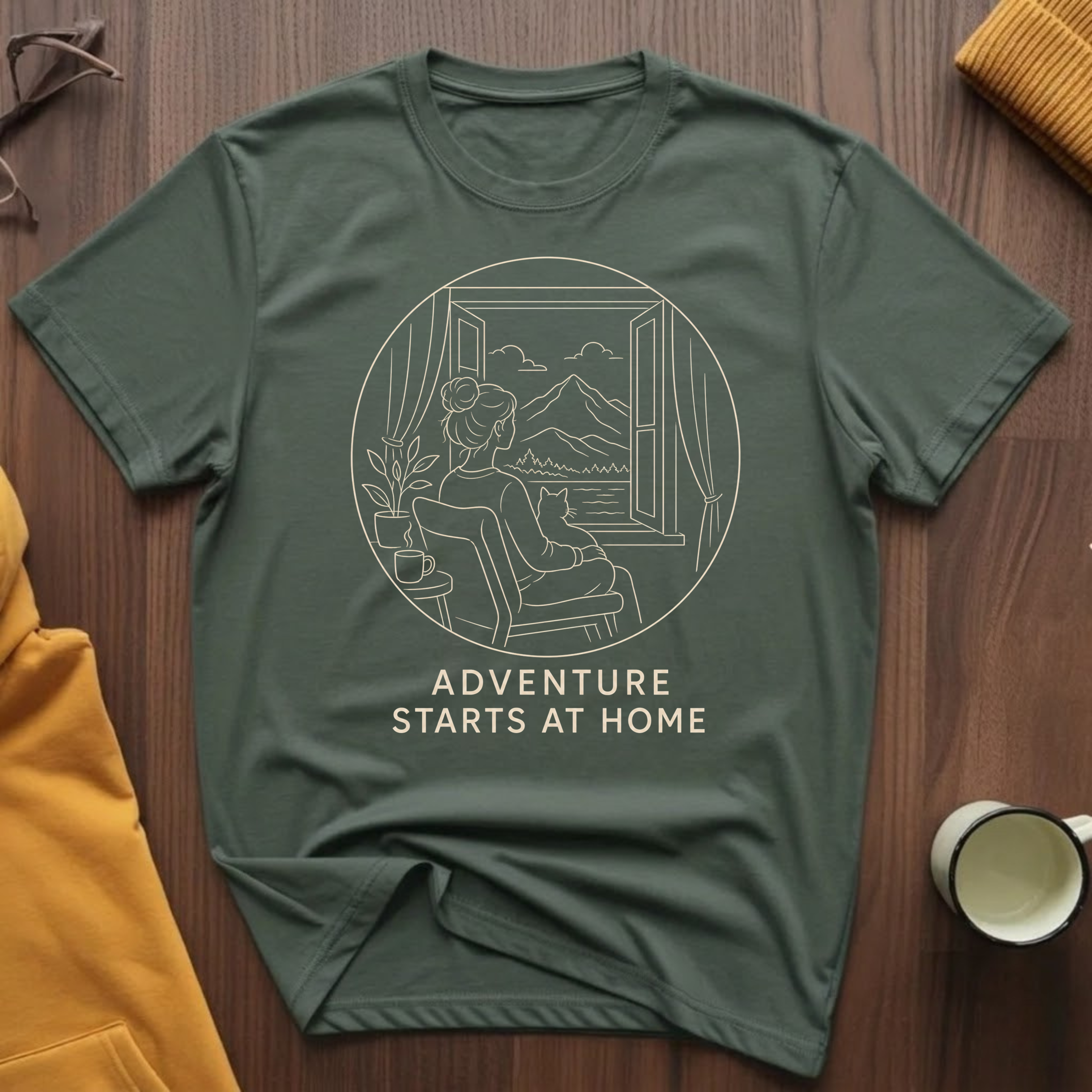 Adventure At Home T-Shirt