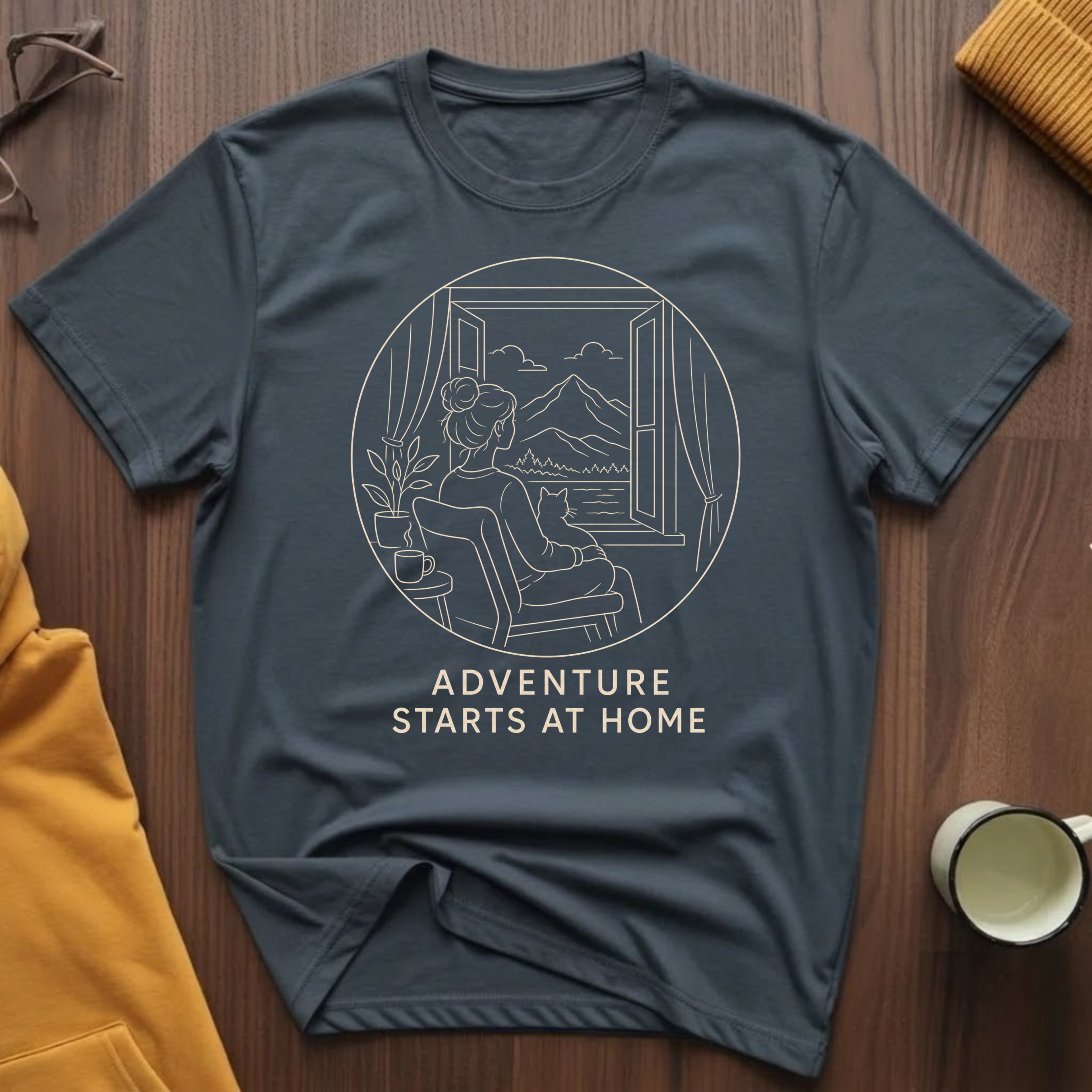 Adventure At Home T-Shirt