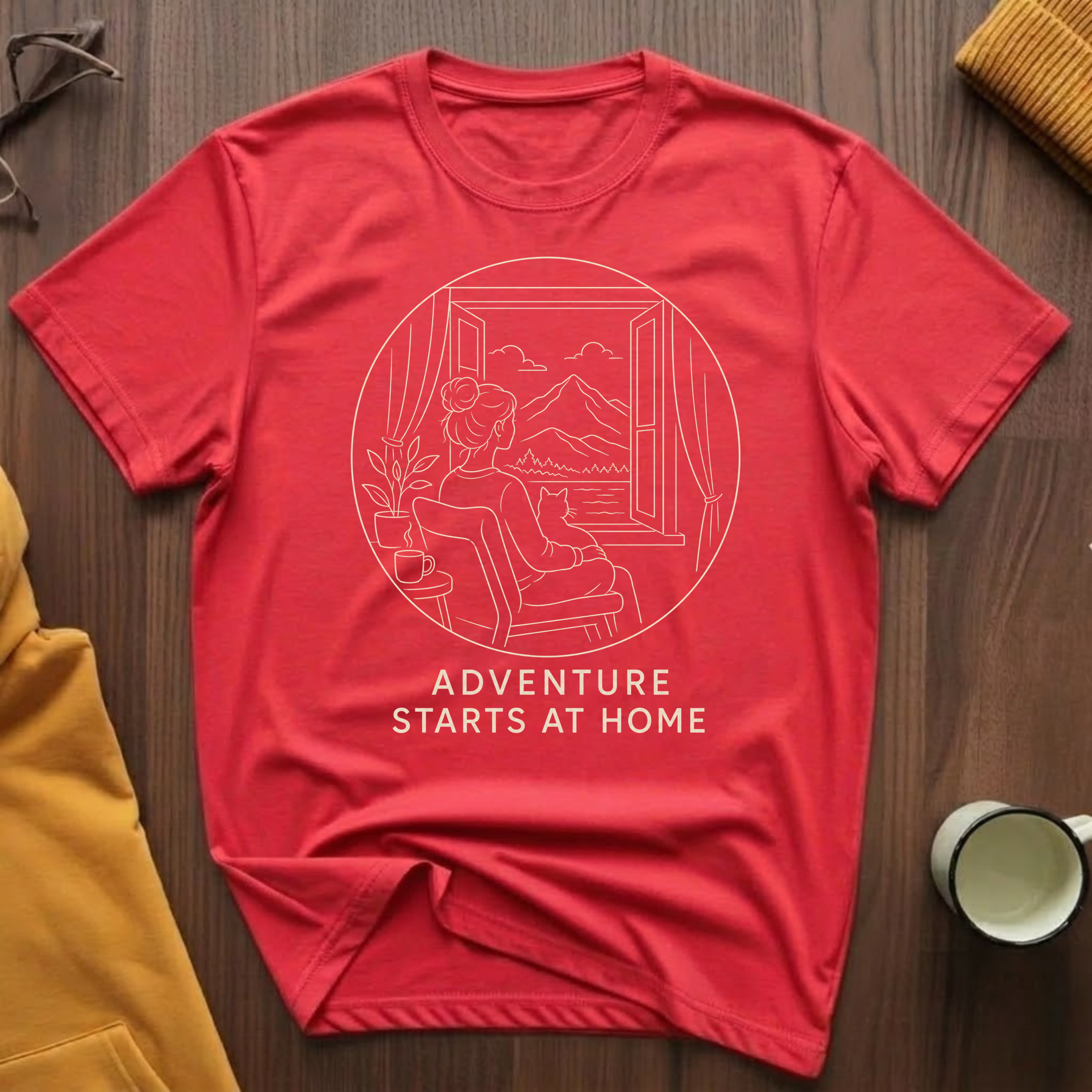Adventure At Home T-Shirt