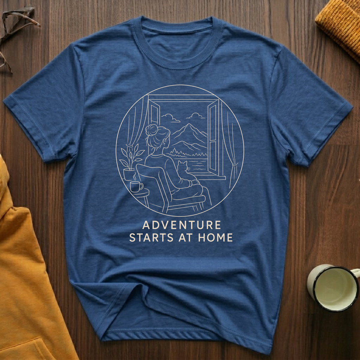 Adventure At Home T-Shirt