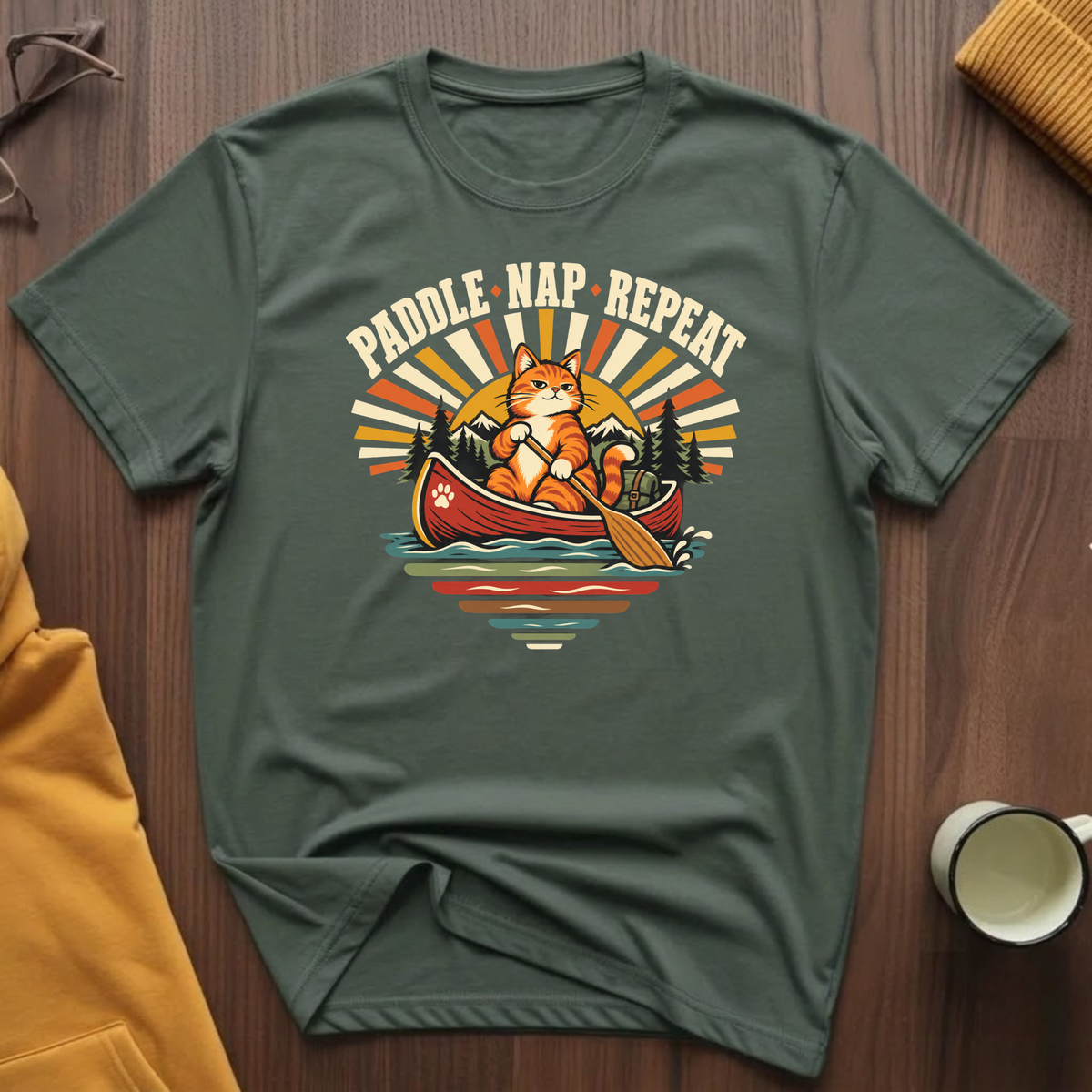 Paddle Nap Repeat T-Shirt