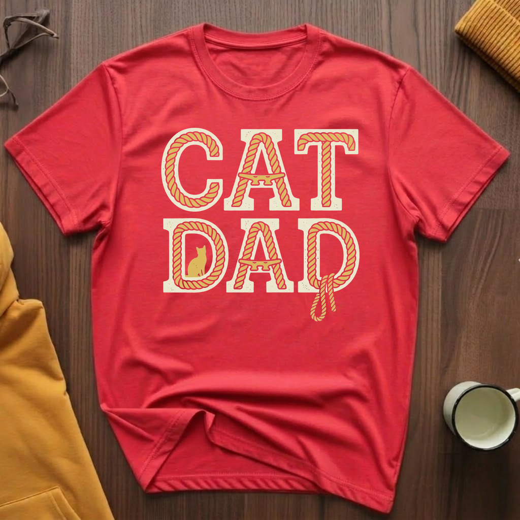Cat Dad I T-Shirt