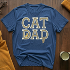 Cat Dad I T-Shirt