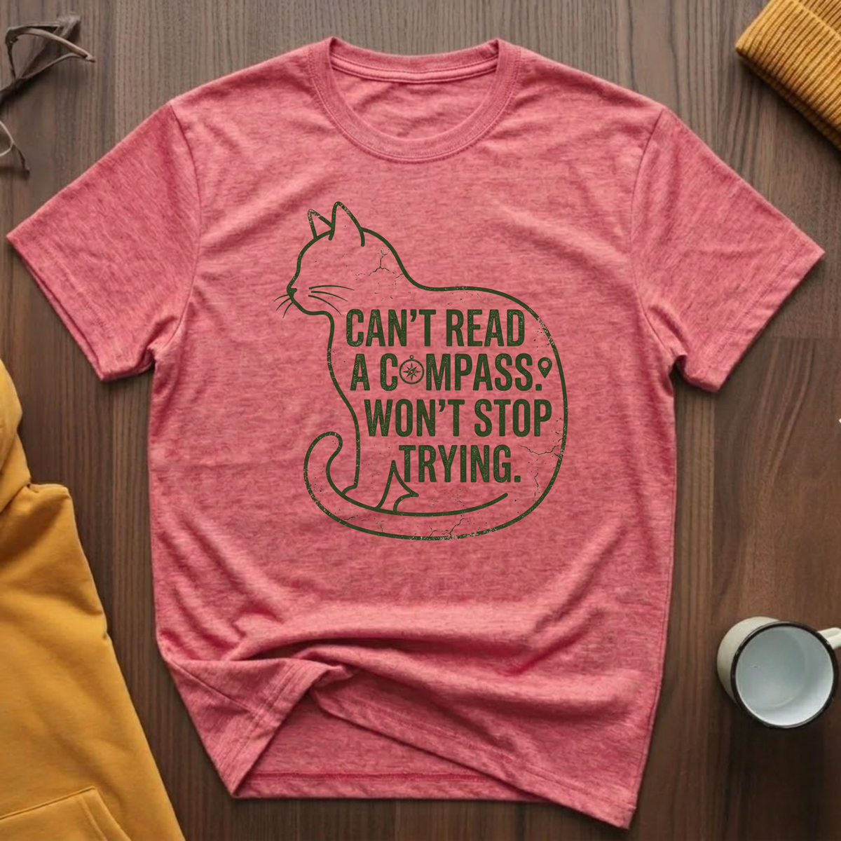 Can´t Read T-Shirt