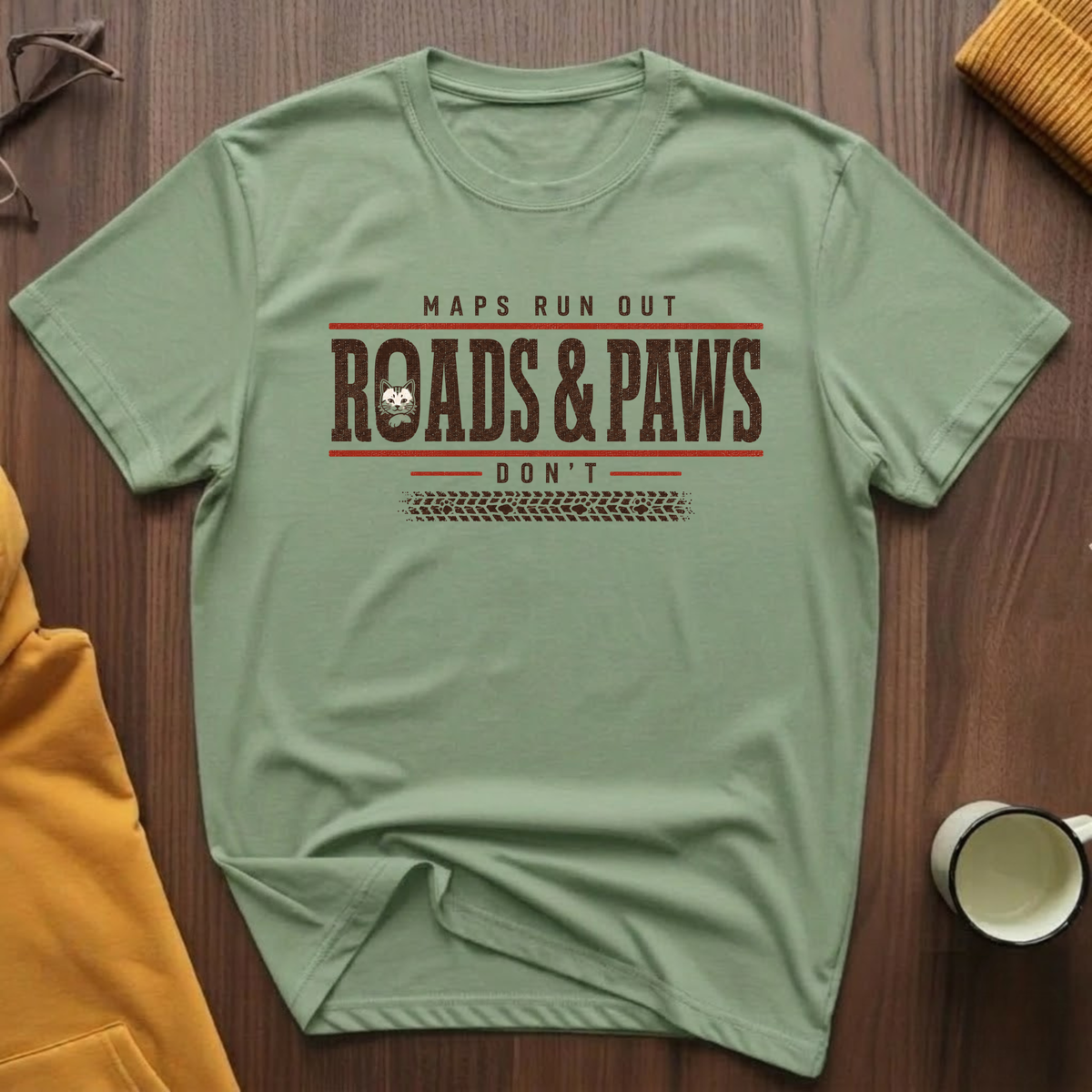 Roads & Paws T-Shirt