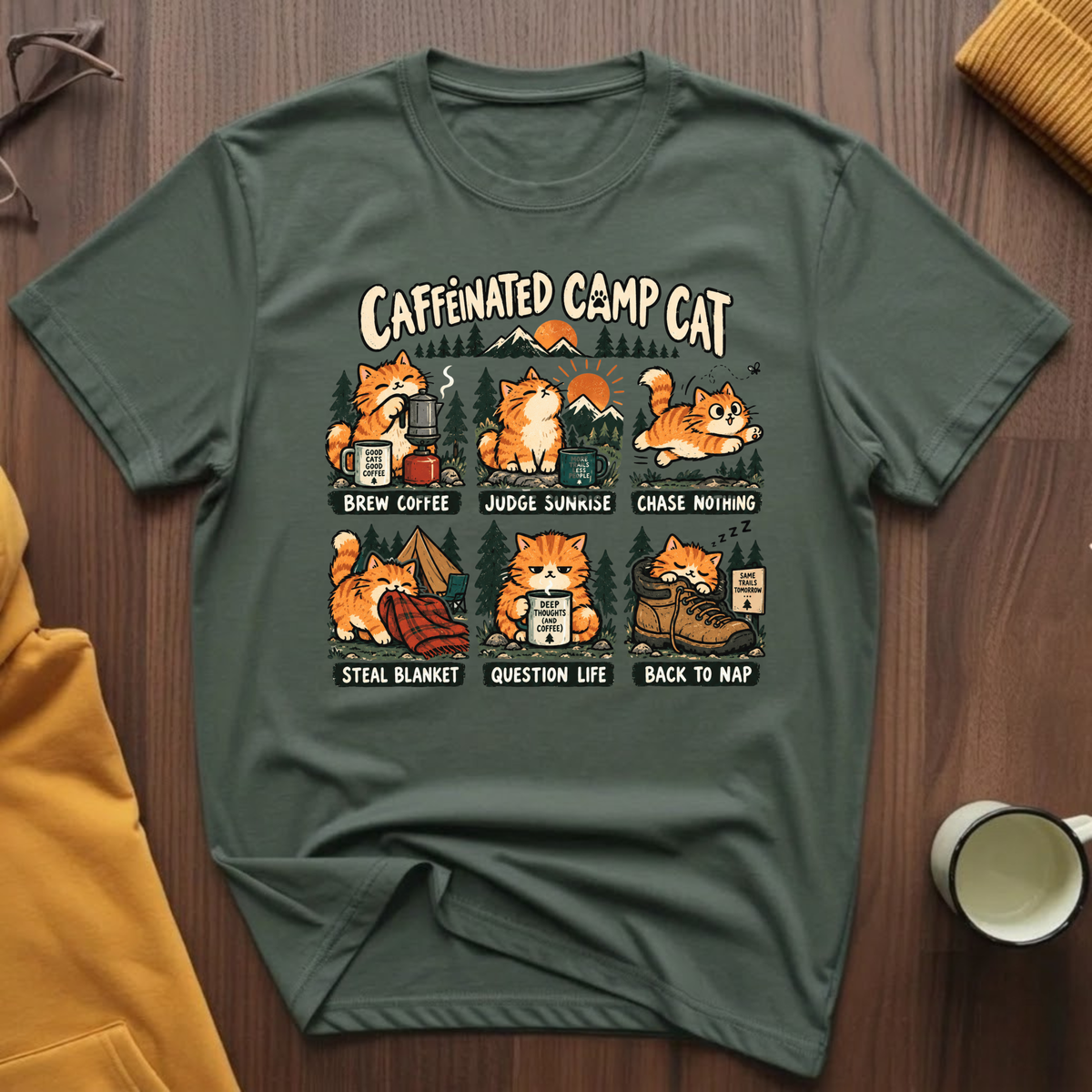 Caffeinated I T-Shirt