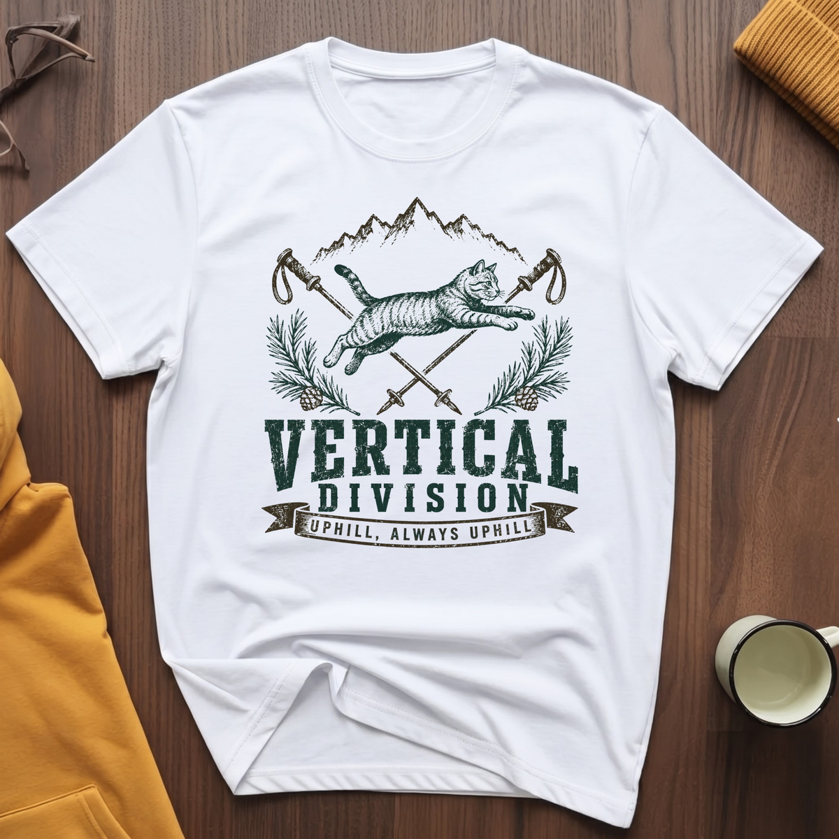 Vertical Division T-Shirt