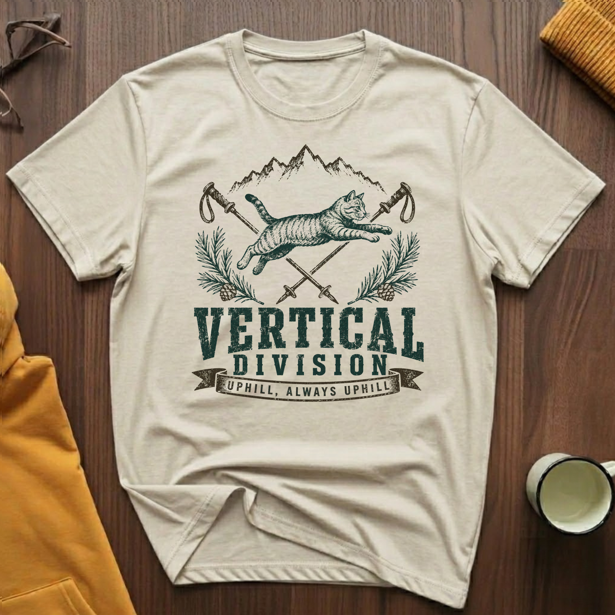 Vertical Division T-Shirt