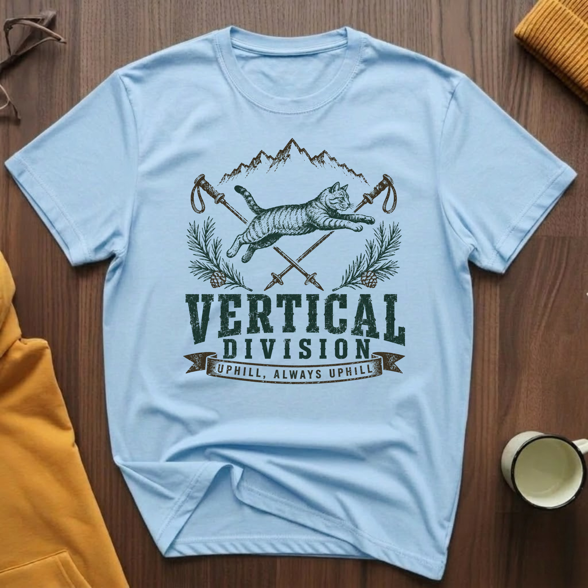 Vertical Division T-Shirt