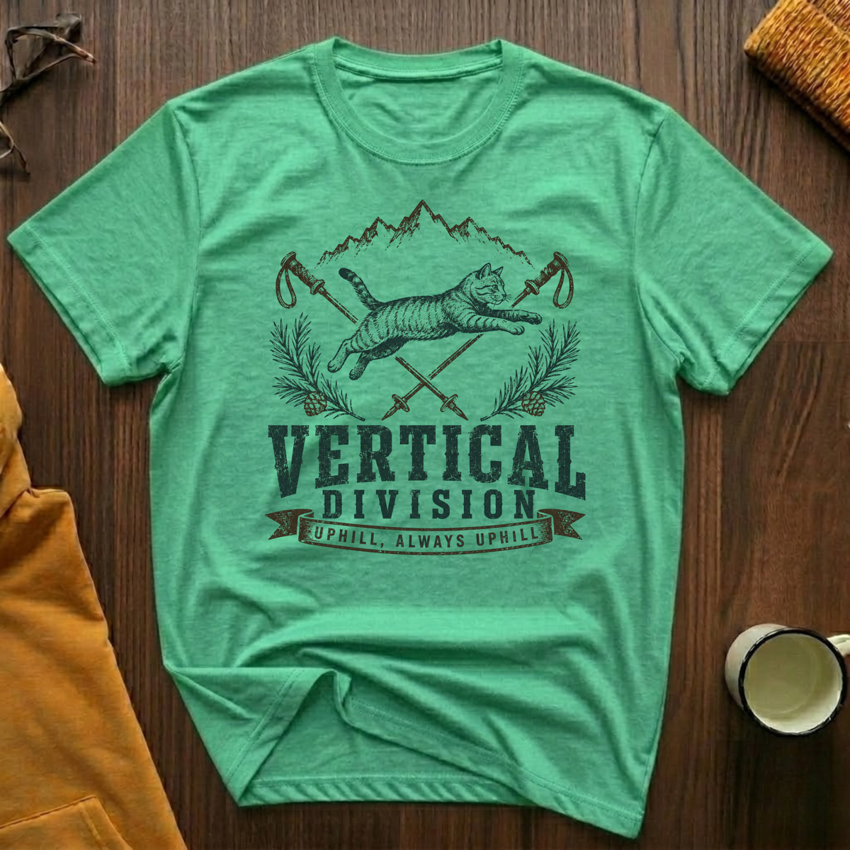 Vertical Division T-Shirt