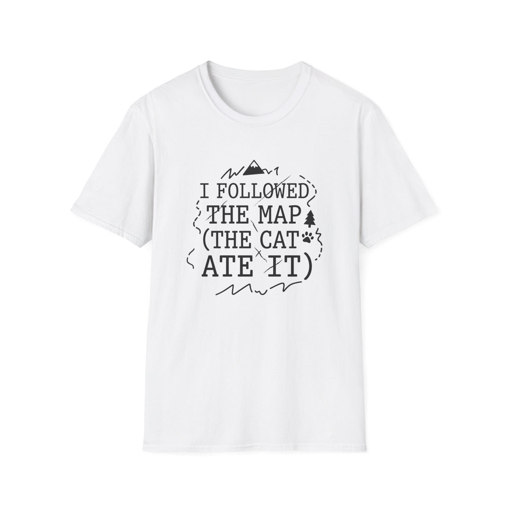 The Cat Ate The Map T-Shirt