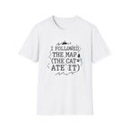 The Cat Ate The Map T-Shirt