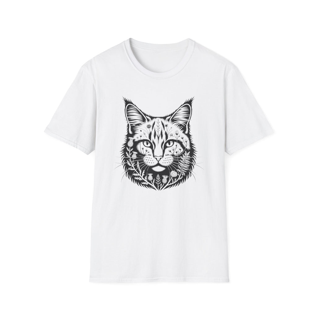 Flower Main Coon T-Shirt