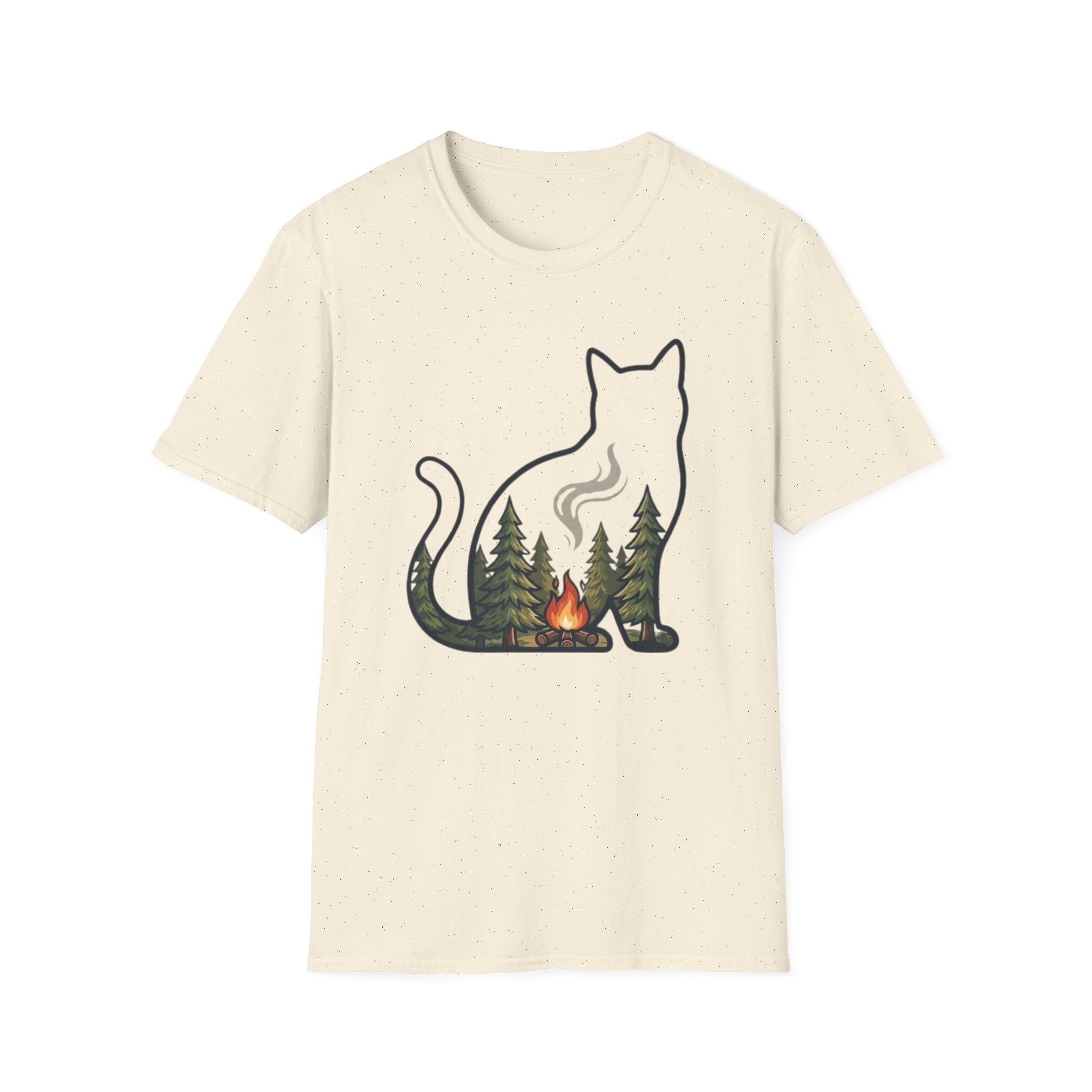 Campfire Cat T-Shirt