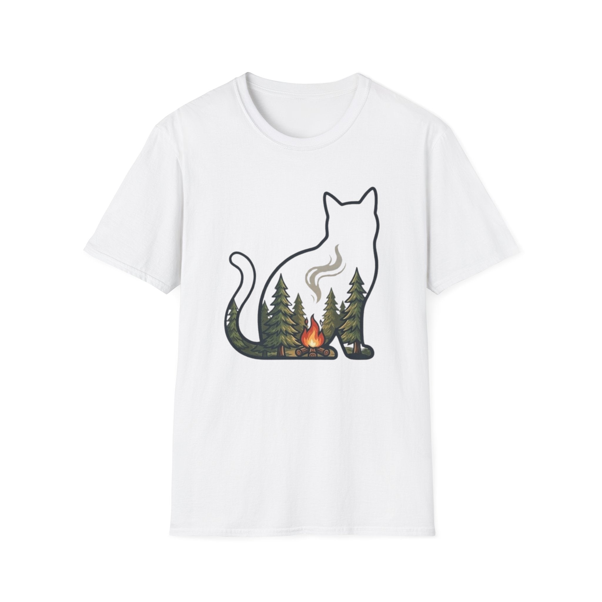 Campfire Cat T-Shirt