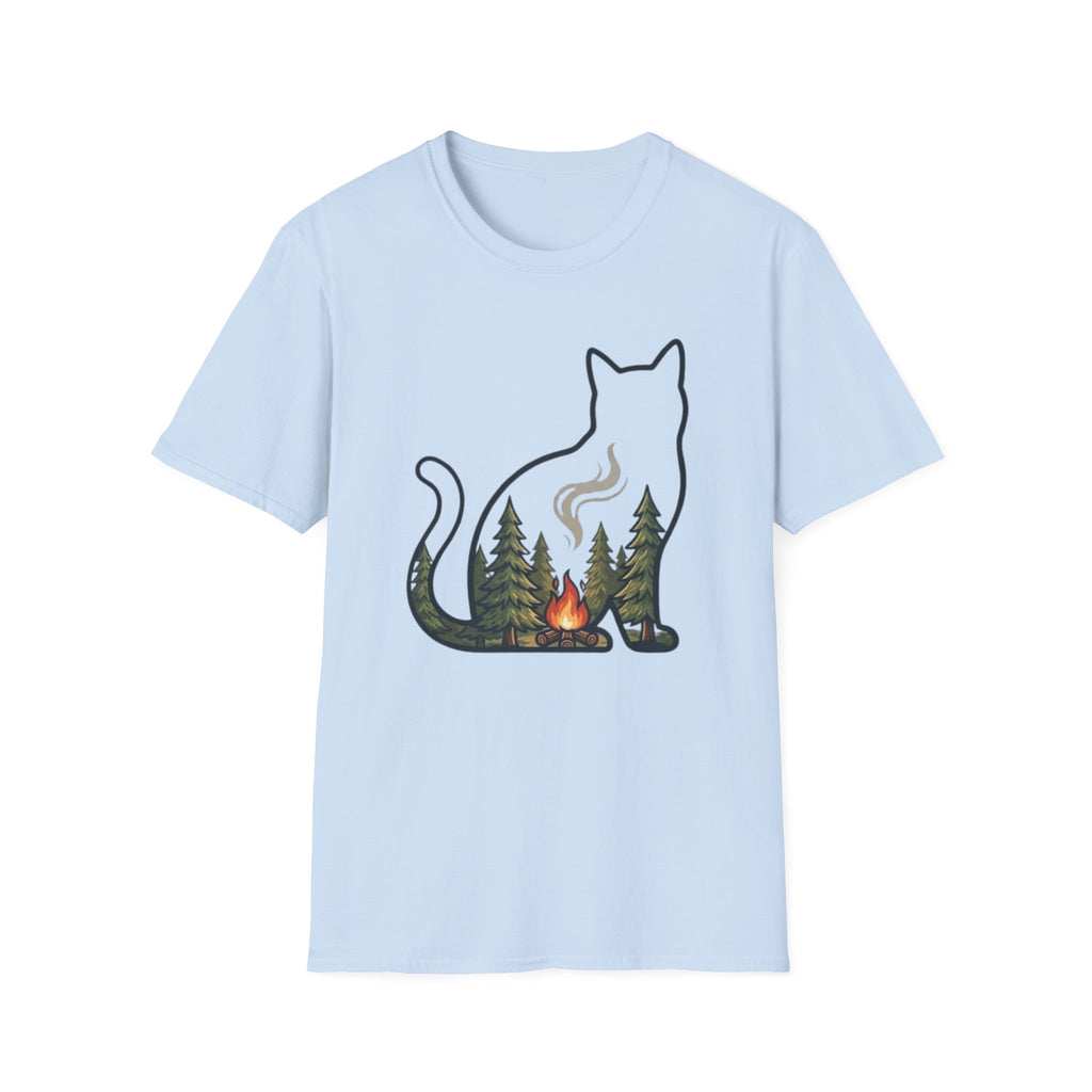 Campfire Cat T-Shirt