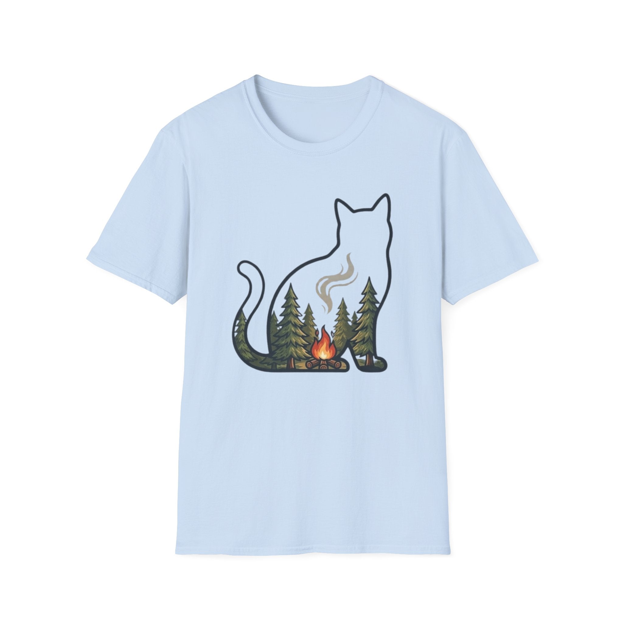 Campfire Cat T-Shirt