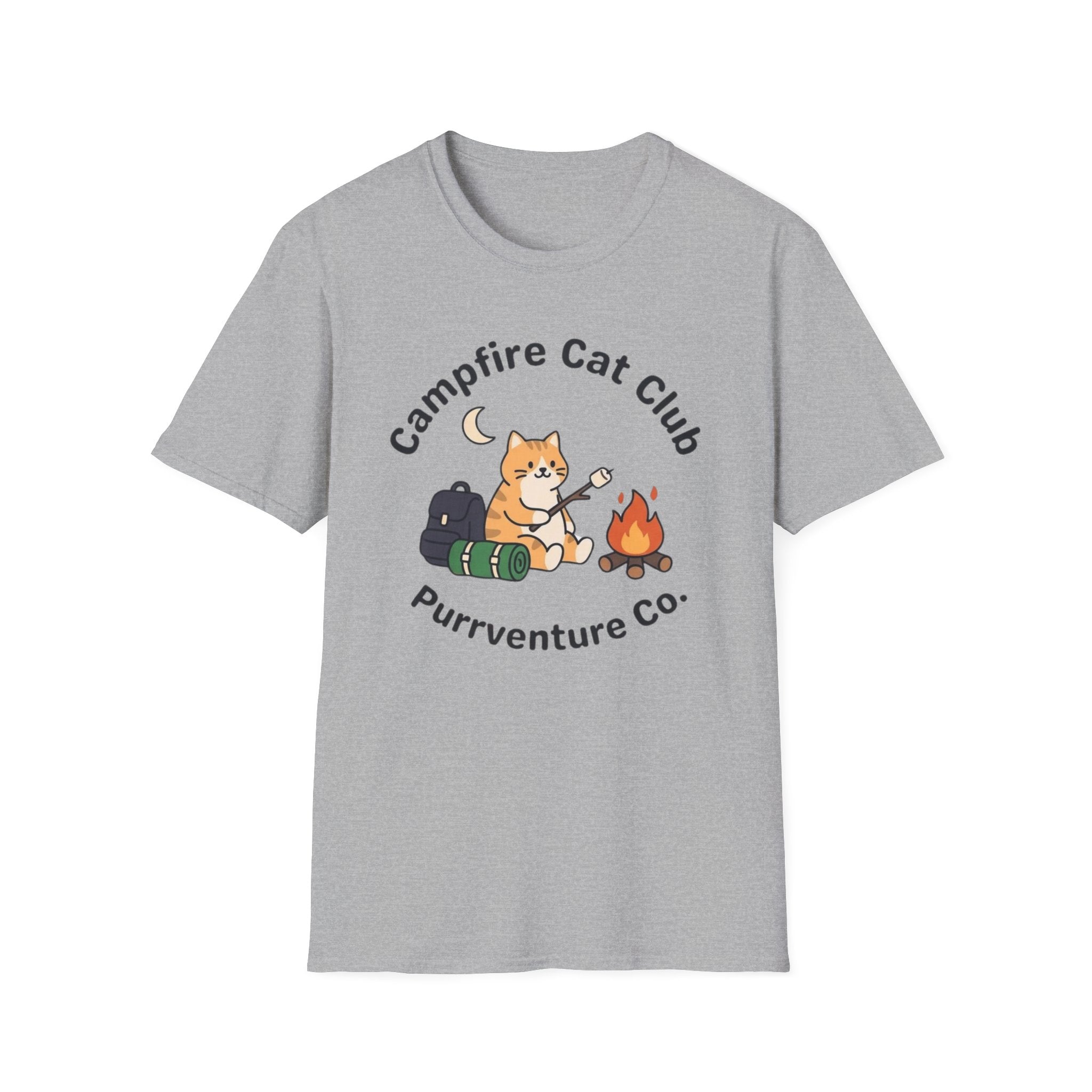 Campfire Cat Club T-Shirt