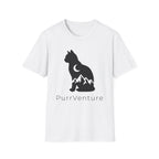 Black Cat Mountains & Moon T-Shirt
