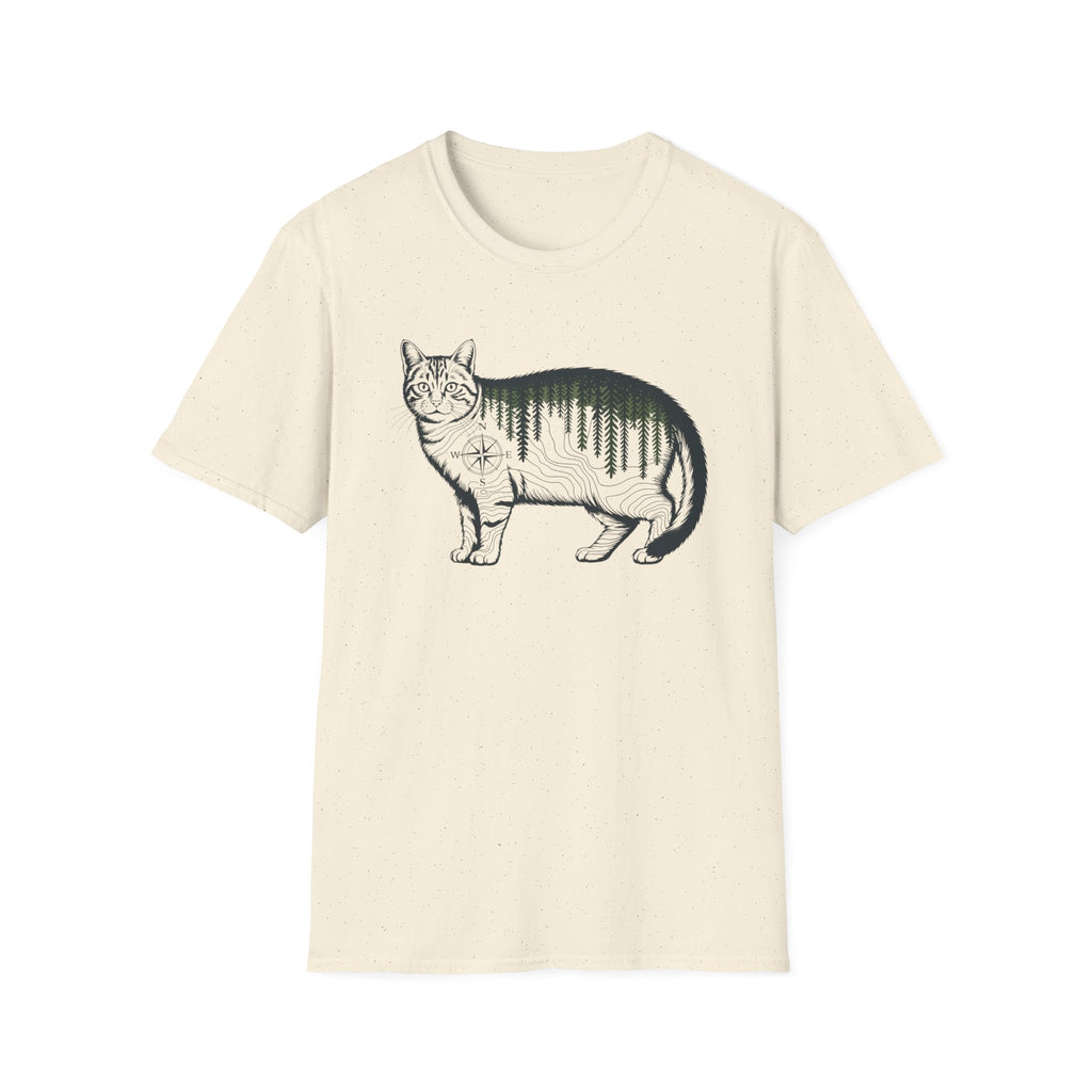 Compass On The Cat T-Shirt