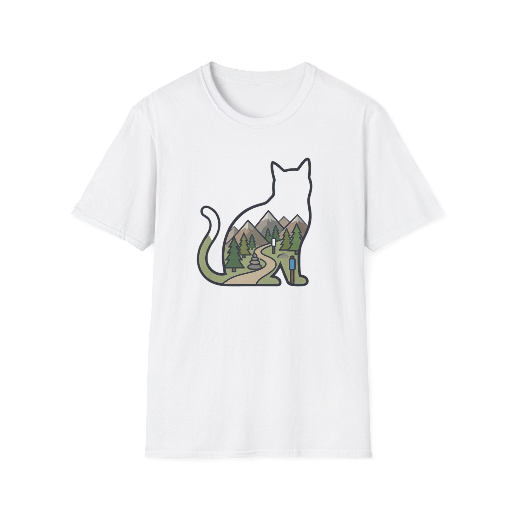Purrventure Mountain Path T-Shirt
